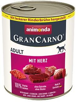 Animonda pes GRANCARNO konz. Adult se srdcem 800g