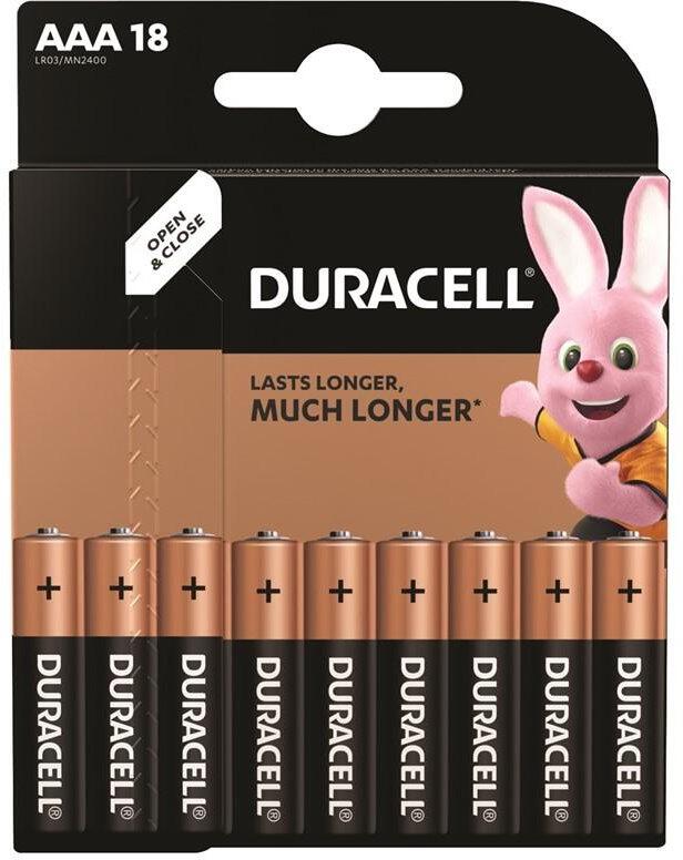 Duracell Basic alkalická baterie 18 ks (AAA) (42326)