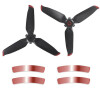 DJI FPV - 5328S vrtule s nálepkami (Red)