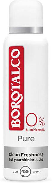 Deodorant ve spreji 48H Pure (Spray Deodorant) 150 ml Borotalco