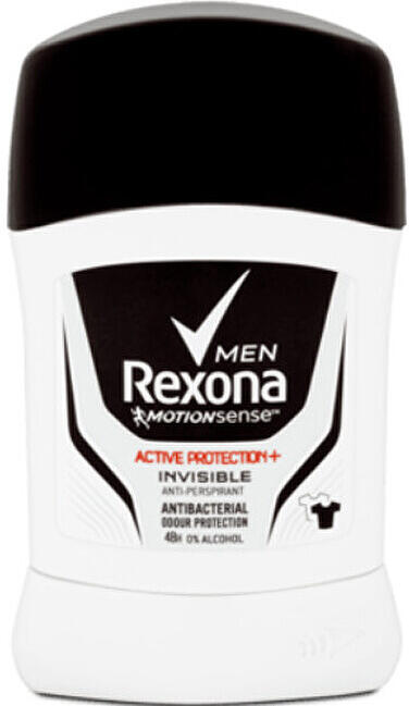 Tuhý antiperspirant pro muže 48H Active Protection+ Invisible 50 ml Rexona