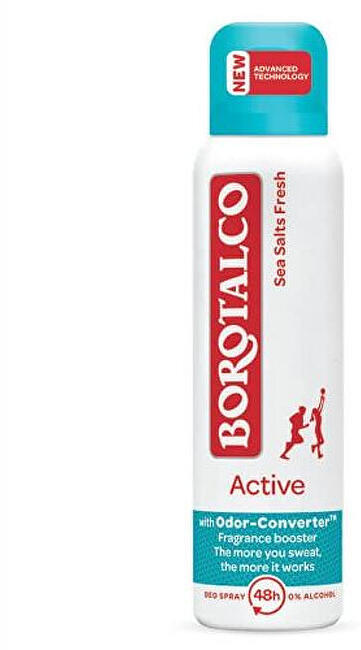 Svěží deodorant mořská sůl (Sea Salts Fresh) 150 ml Borotalco