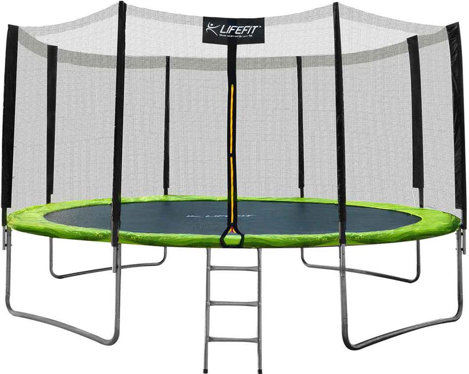 Trampolína LIFEFIT® 14' / 424cm vč.sítě a schůdků