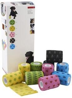 Kruuse Obinadlo elast. Fun-Flex 7,5cmx4,5m, mix 10ks