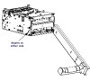 ZEBRA KIOSK - KIT ROLL HOLDER TTP 2000 (P1014125)