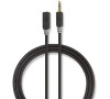 Kabel Jack 3,5 mm konektor/zdířka NEDIS CABW22050AT30 3 m
