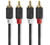 Stereo Audio Kabel NEDIS CABW24200AT100