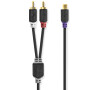 Stereo Audio Kabel NEDIS CABW24020AT02