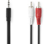 Stereo Audio Kabel NEDIS CAGB22200BK10