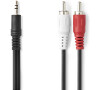 Stereo Audio Kabel NEDIS CAGB22200BK100
