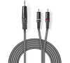Stereo Audio Kabel NEDIS COTH22200GY15
