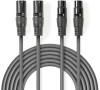 Vyvážený Audio kabel NEDIS COTH15030GY50