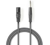 Vyvážený Audio kabel NEDIS COTH15100GY30