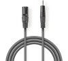 Vyvážený Audio kabel NEDIS COTH15300GY30