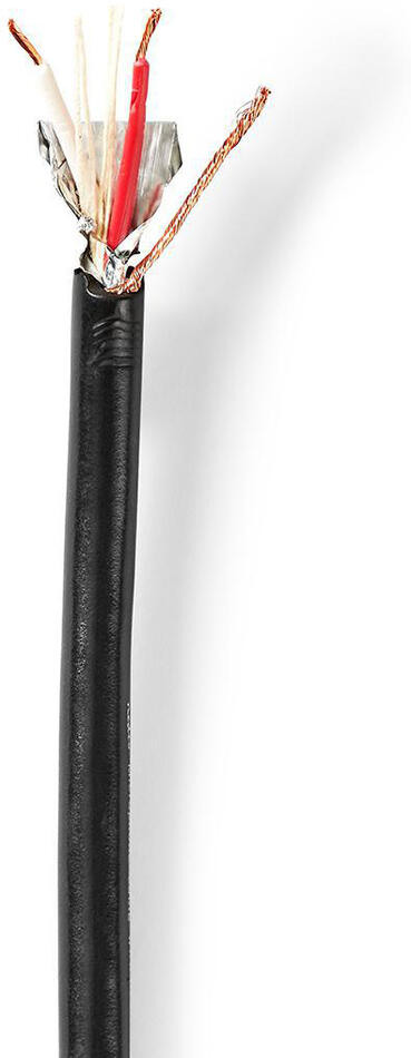 Mikrofonní Kabel NEDIS CABR1535BK1000