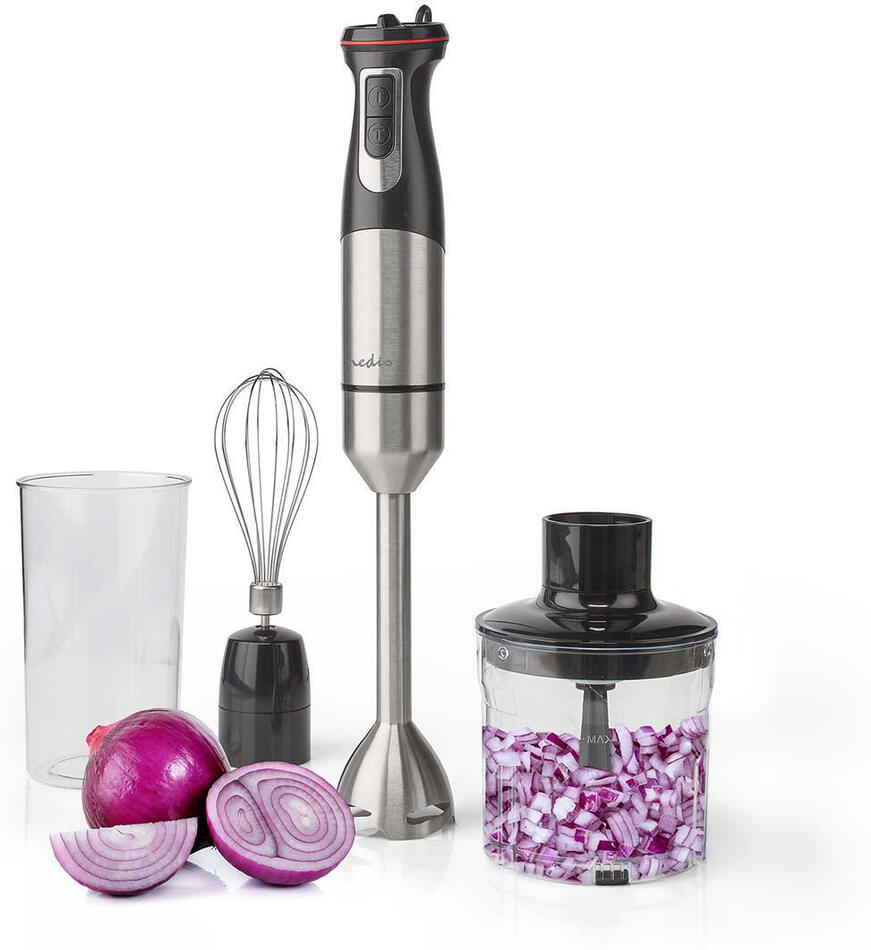 Tyčový mixér Nedis Steel Hand, 800 W