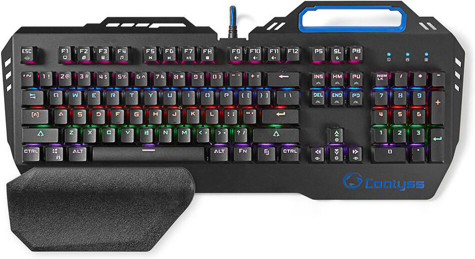 Wired Gaming Keyboard NEDIS GKBD400BKUS