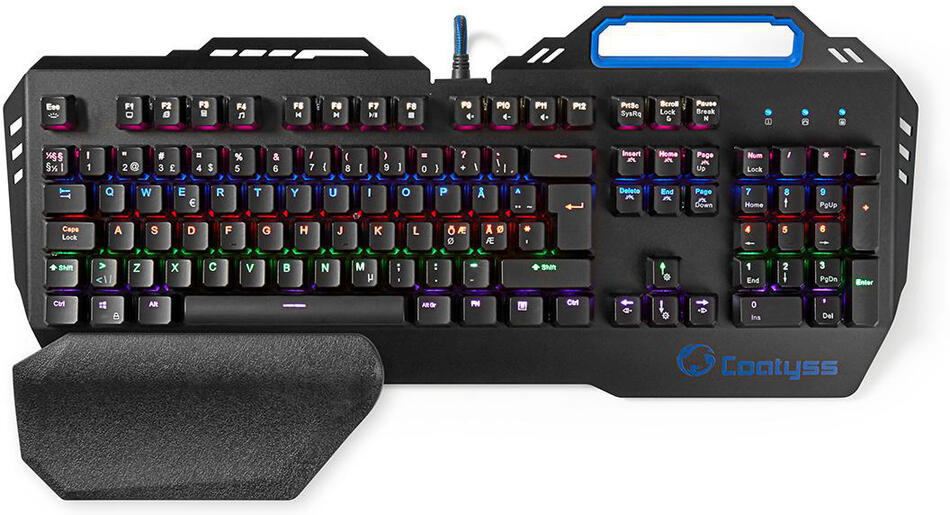 Wired Gaming Keyboard NEDIS GKBD400BKND