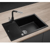 Granitový dřez Concept DG05L60bc Linea, černý