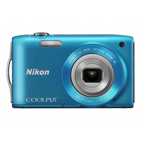 Fotoaparát Nikon Coolpix S3300 modrý | ONLINESHOP.cz