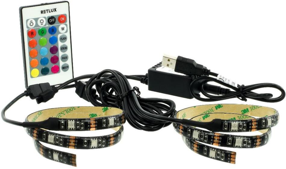 LED pásek RETLUX RLS 102 30LED RGB