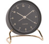 Designový budík 5764BK Karlsson 11cm