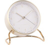 Designový budík 5764WH Karlsson 11cm