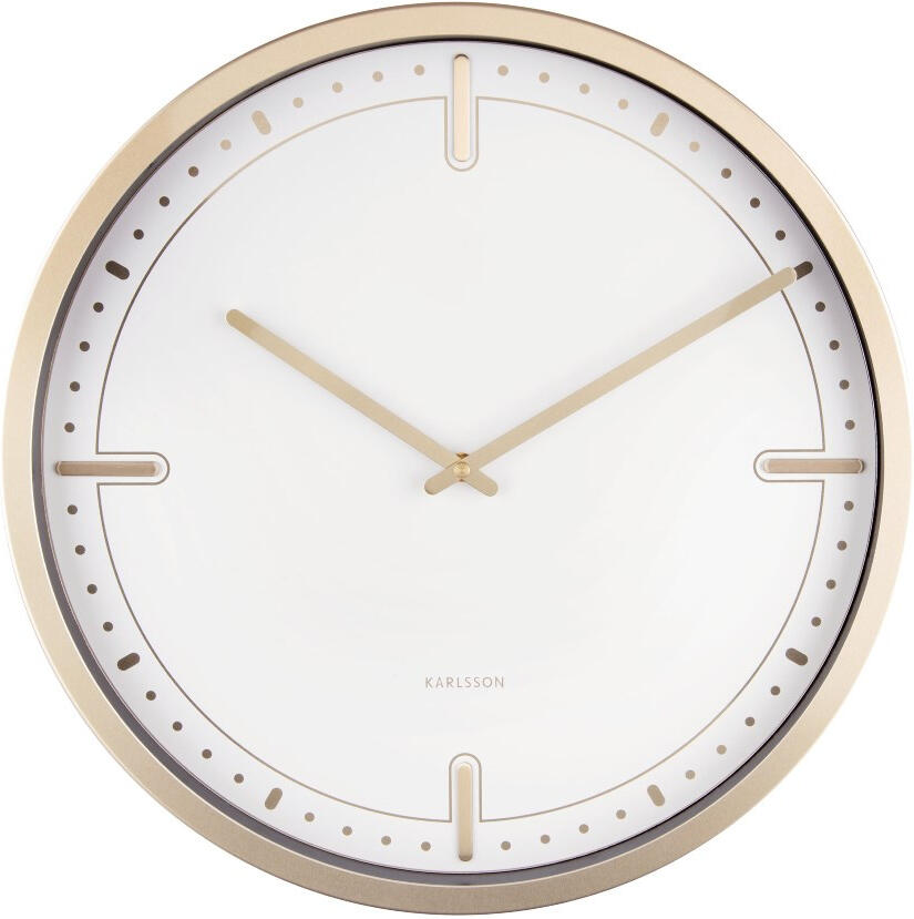 Designové nástěnné hodiny 5727WH Karlsson 42cm