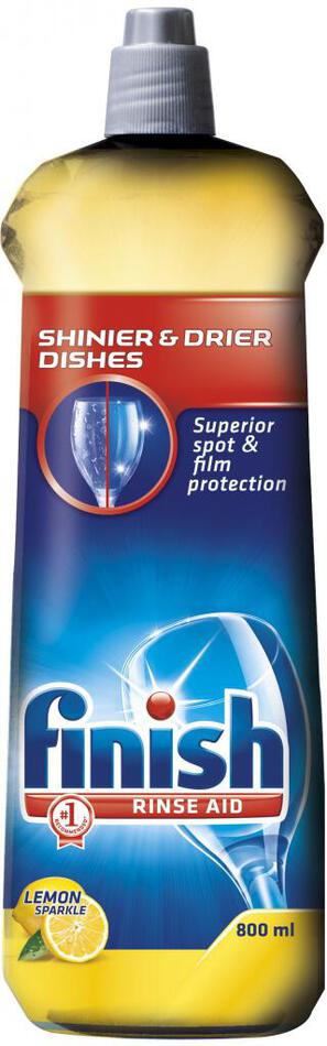 Finish Shine & Dry Lemon, leštidlo do myčky na nádobí, 800 ml