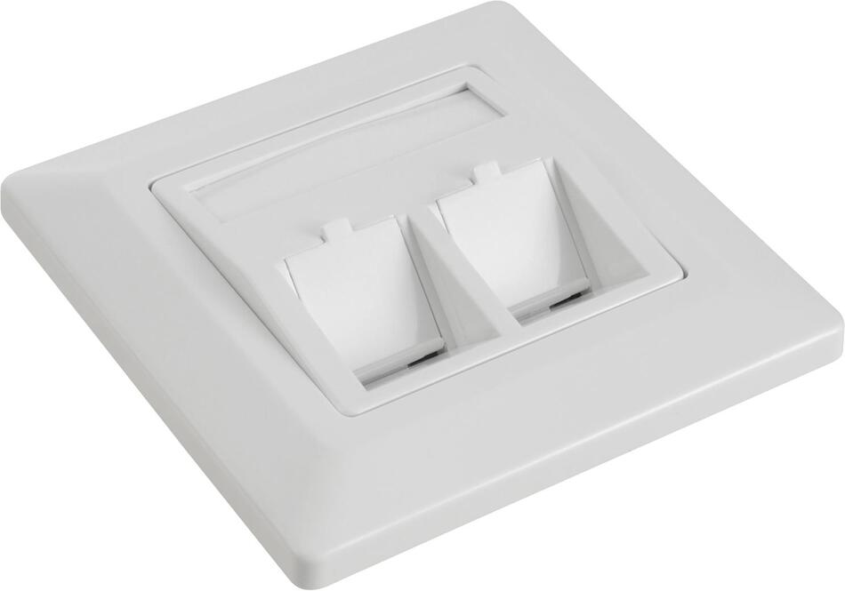 Zásuvka modulární SOLARIX pro 2 keystony (23100102)