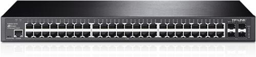 TP-Link OMADA switch SG3452 (48xGbE, 4xSFP, 2xConsole, fanless)
