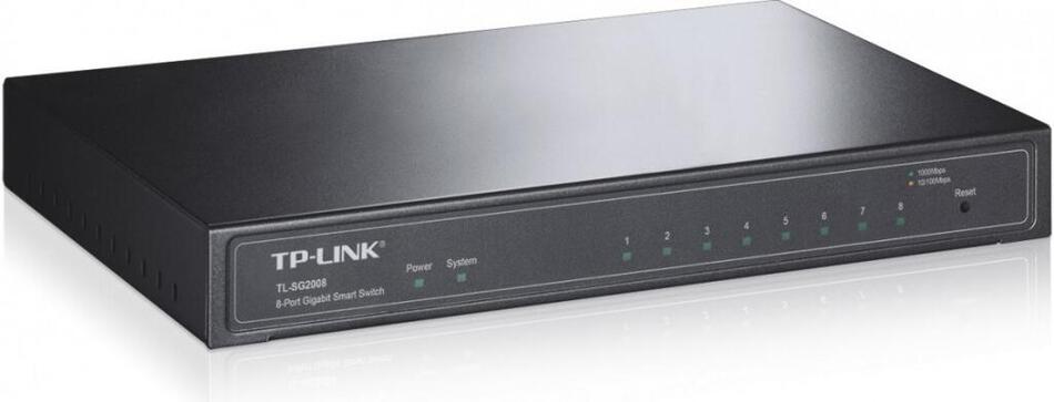 TP-Link OMADA switch SG2008 (8xGbE, fanless)