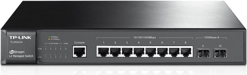 TP-Link SG3210 8xGb L2+ 2xSFP managed switch Omada SDN