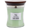 Vonná svíčka WoodWick Fig Leaf & Tuberose, 275 ml