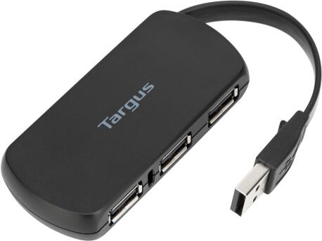 Targus 4 Port USB 2.0 Hub Black
