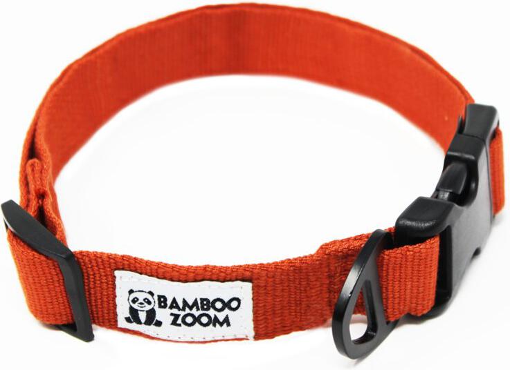 Bamboo Zoom Obojek pro psy terracotta S