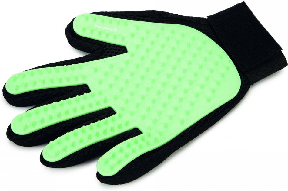 Beeztees Vyčesávací rukavice pro psy MINT 25x18cm