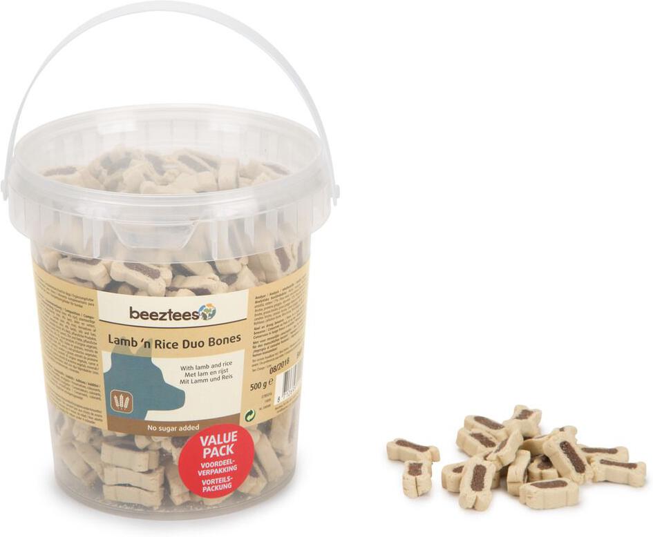 Beeztees Pamlsky pro psy jehněčí s rýží 500g