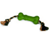 Beeztees Hračka Sumo Fit Bone zelený 20x6x6cm