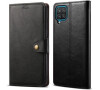 Lenuo Leather pro Samsung Galaxy A12, černé