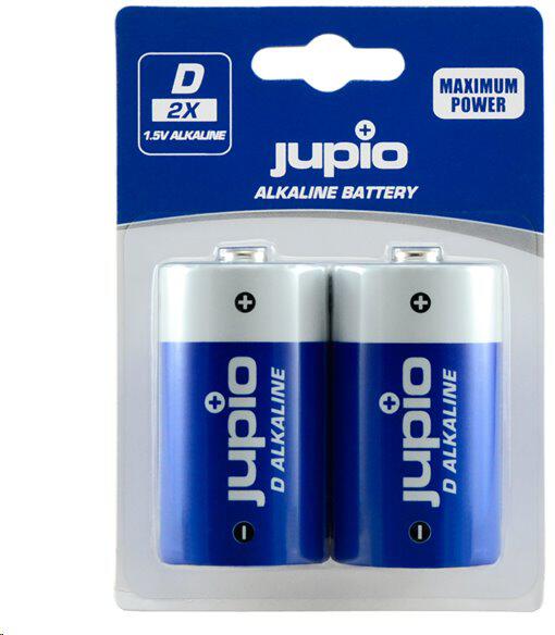Baterie Jupio D-LR20 2ks (velké monočlánky)