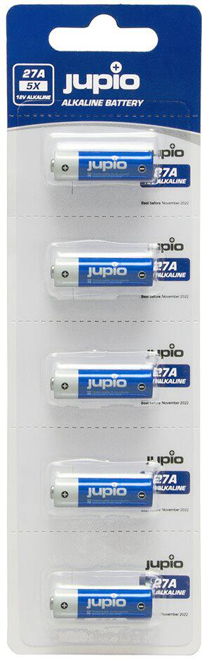 Baterie Jupio 27A Alkaline 12V 5 ks