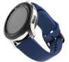 Silikonový řemínek FIXED Silicone Strap s Quick Release 20mm pro smartwatch, modrý