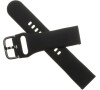 Silikonový řemínek FIXED Silicone Strap s Quick Release 22mm pro smartwatch, černý