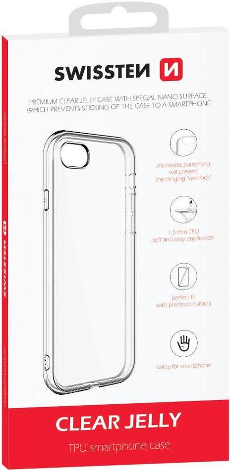 POUZDRO SWISSTEN CLEAR JELLY PRO APPLE IPHONE 5/5S/SE TRANSPARENTNÍ