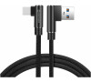 TEXTILNÍ DATOVÝ KABEL SWISSTEN ARCADE USB / USB-C 1,2 M ČERNÝ
