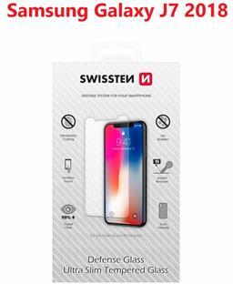 OCHRANNÉ TEMPEROVANÉ SKLO SWISSTEN PRO SAMSUNG J730 GALAXY J7 2018 2,5D