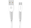 DATOVÝ KABEL SWISSTEN USB / MICRO USB 1,0 M BÍLÝ