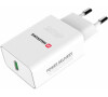SWISSTEN SÍŤOVÝ ADAPTÉR PD 25W PRO IPHONE A SAMSUNG BÍLÝ