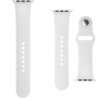 Set silikonových řemínků FIXED Silicone Strap pro Apple Watch 38/40/41mm, bílý